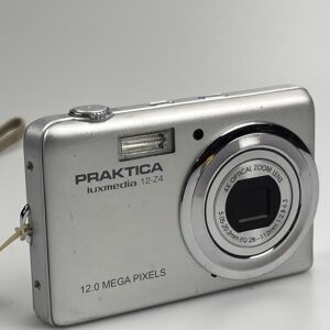 Aparat cyfrowy Praktica Luxmedia 12-Z4 12 MPix + Ładowarka + Karta Pamięci + Pasek