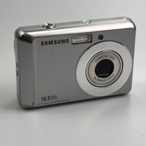 Aparat cyfrowy Samsung ES15 10.2 MPix + Karta SanDisk SDHC 4GB + Pasek | Zasilany na Baterie AA